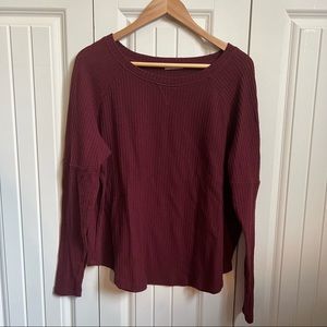 Maroon Long Sleeve